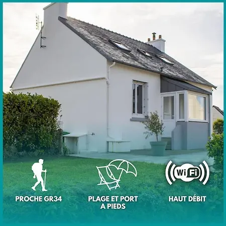 Ti Ar Mor/vue Mer/wifi Semesterbostad *
